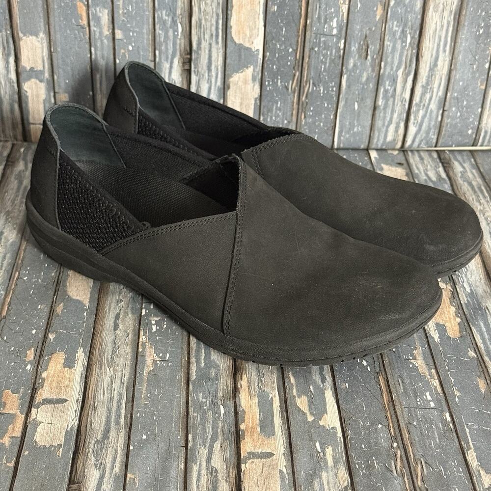Merrell Performance Women's Black Suede Loafer Slip On Shoes Sz 8.5 M